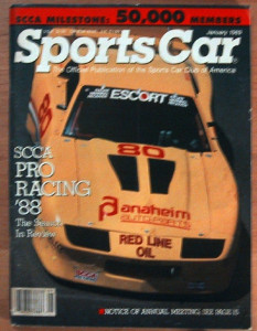 SPORTS CAR 1989 JAN - '88 SEASON RECAPS/STANDINGS